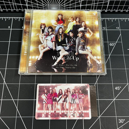 TWICE The 3rd Japan Single CD Album Wake Me Up - Group Photocard