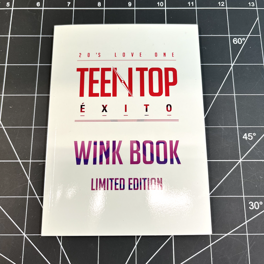 TEEN TOP 20's LOVE ONE ÉXITO Wink Book Limited Edition