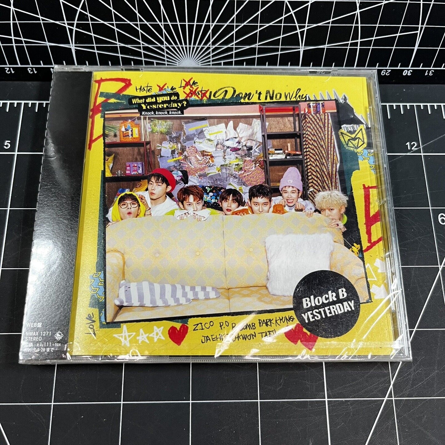 Block B Japan CD Yesterday - New & Sealed