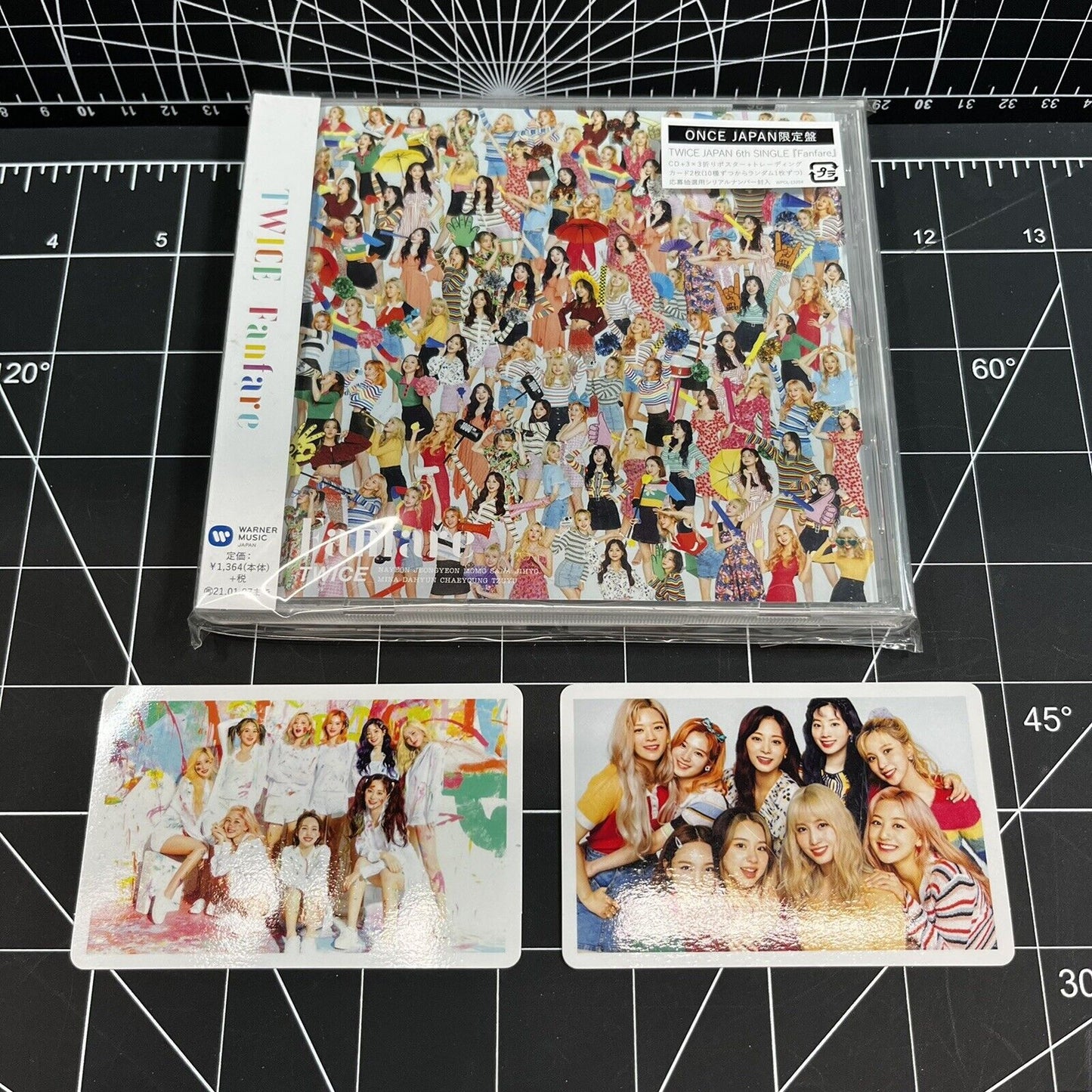 TWICE The 6th Japan Single Fanfare Limited Edition (Once Ver.) - Group Photocard
