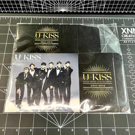 U-KISS Japan Best Collection 2011-2016 Official Merchandise - Foldable Box