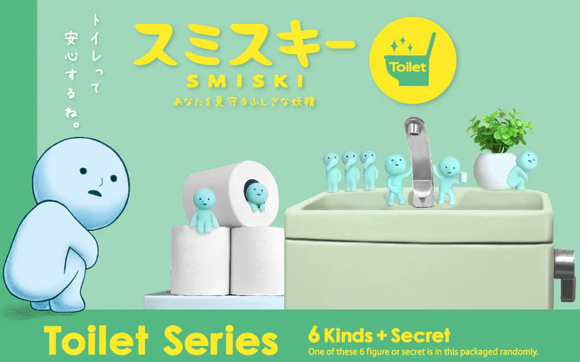 SMISKI Decorative Mini Figures Toilet Series