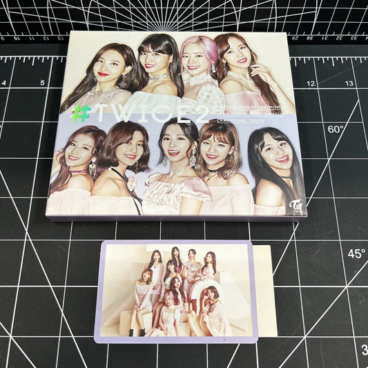 TWICE #TWICE 2 Japan Limited Edition Album (Type B) - Group Photocard