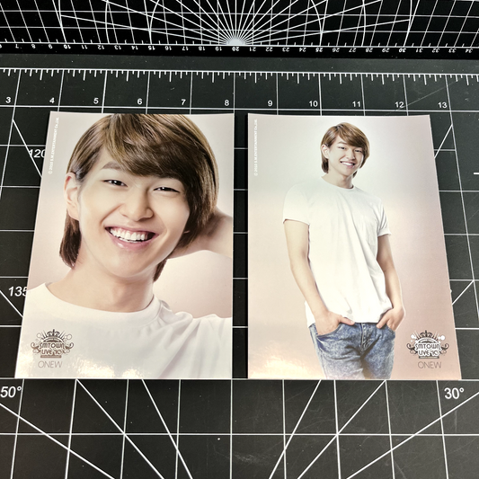 SHINee Official Merchandise SM Town Live '10 World Tour - Onew Postcards