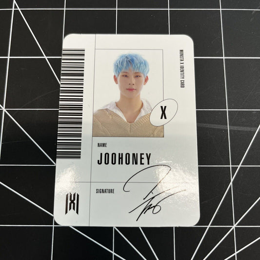 MONSTA X The 7th Mini Album FOLLOW - FIND YOU - Joohoney ID Photocard