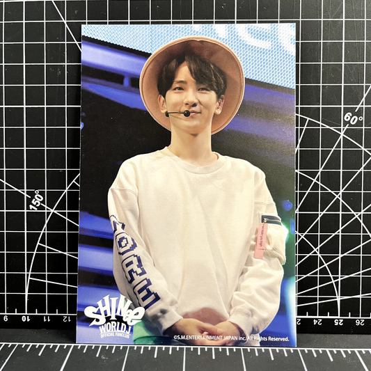 SHINee World J Official Fanclub Postcard (SHINee World DxDxD 2016) - Key