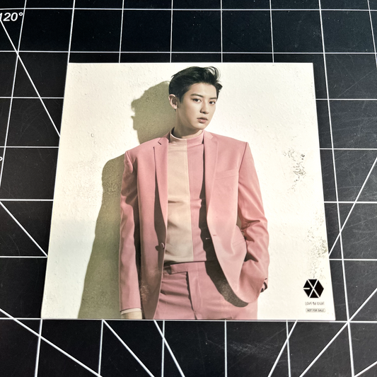 EXO Love Me Right (Japan Version) Official Sticker (12 x 12cm) - Chanyeol