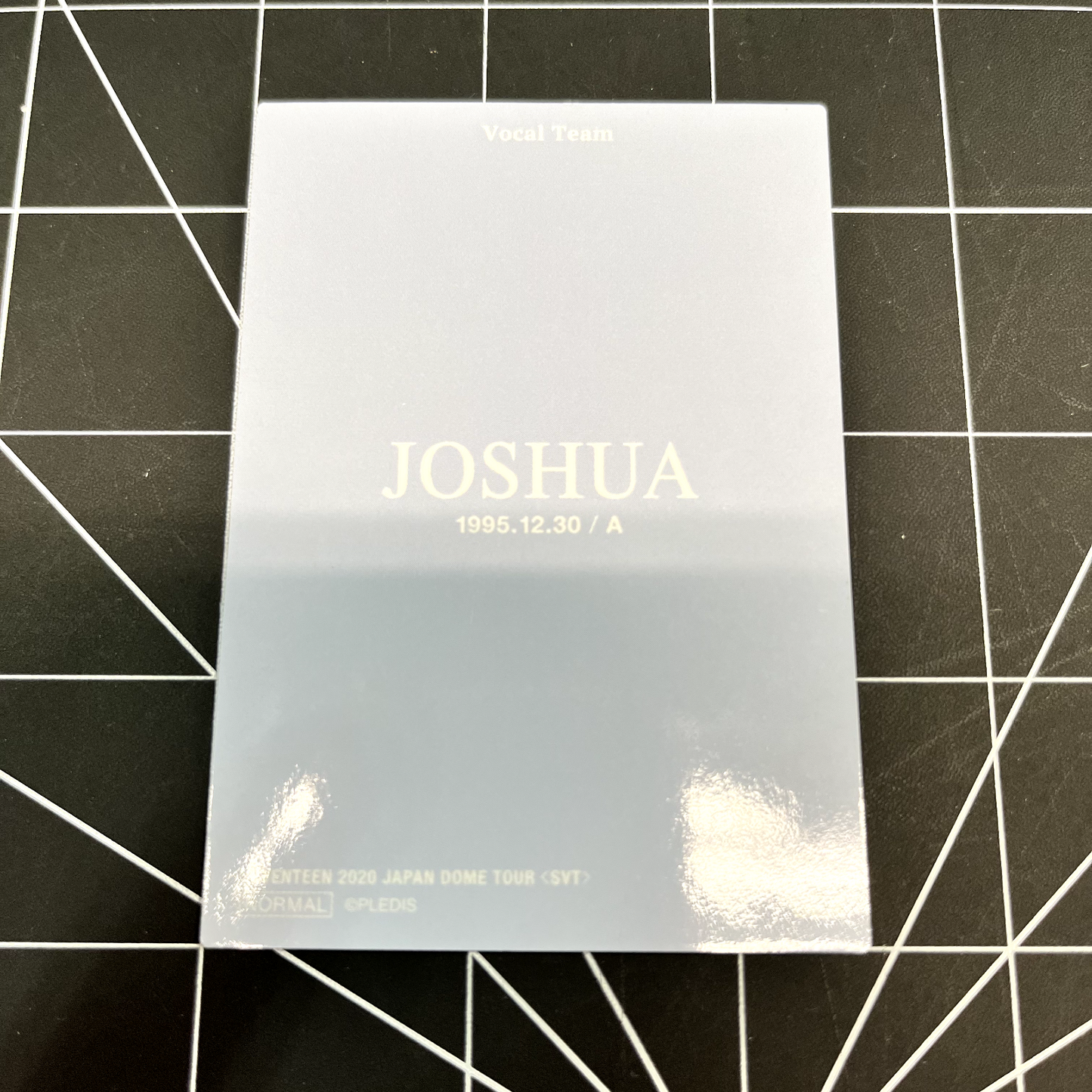 SEVENTEEN 2020 Japan Dome Tour SVT (Normal) - Joshua Photocard