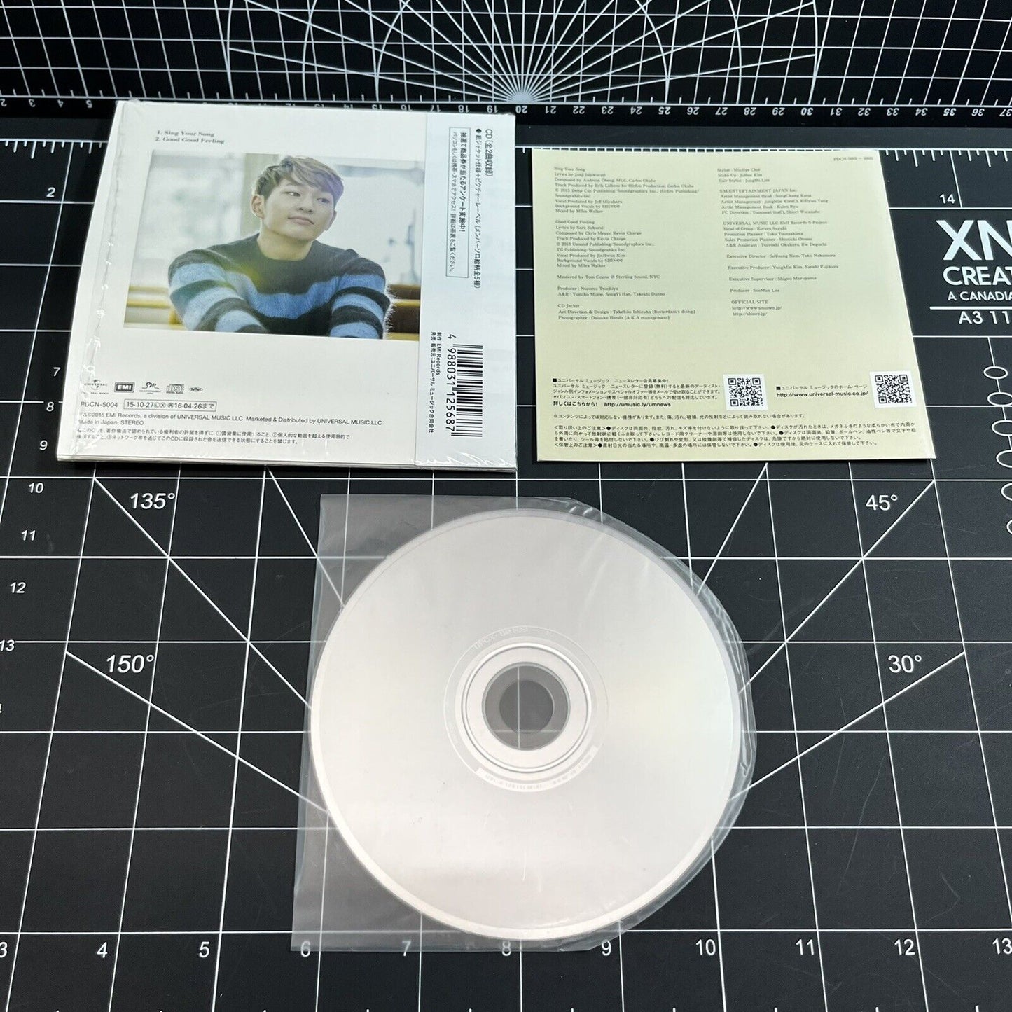 SHINee Sing Your Song Japan CD (FC Limited Edition) - Onew Version