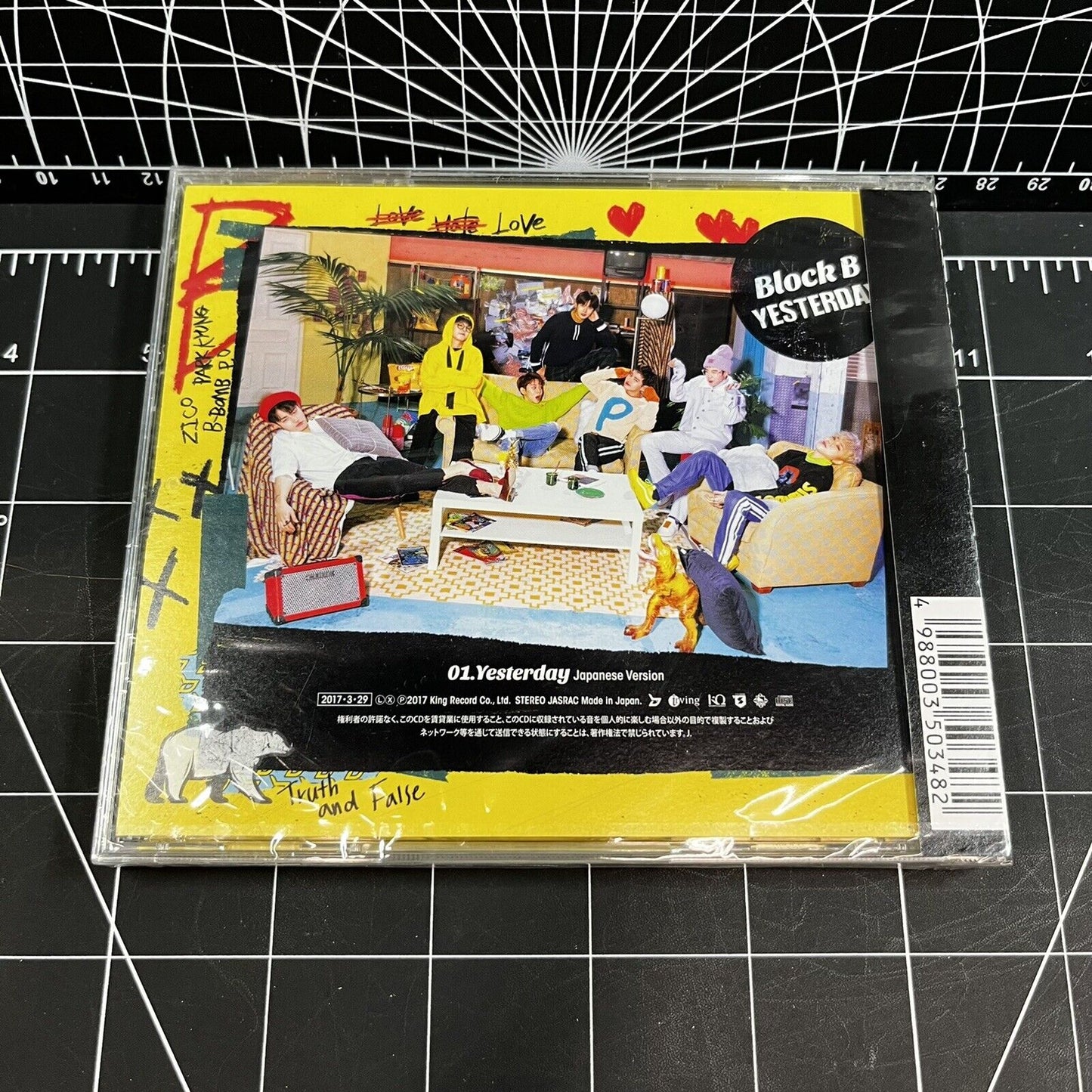 Block B Japan CD Yesterday - New & Sealed