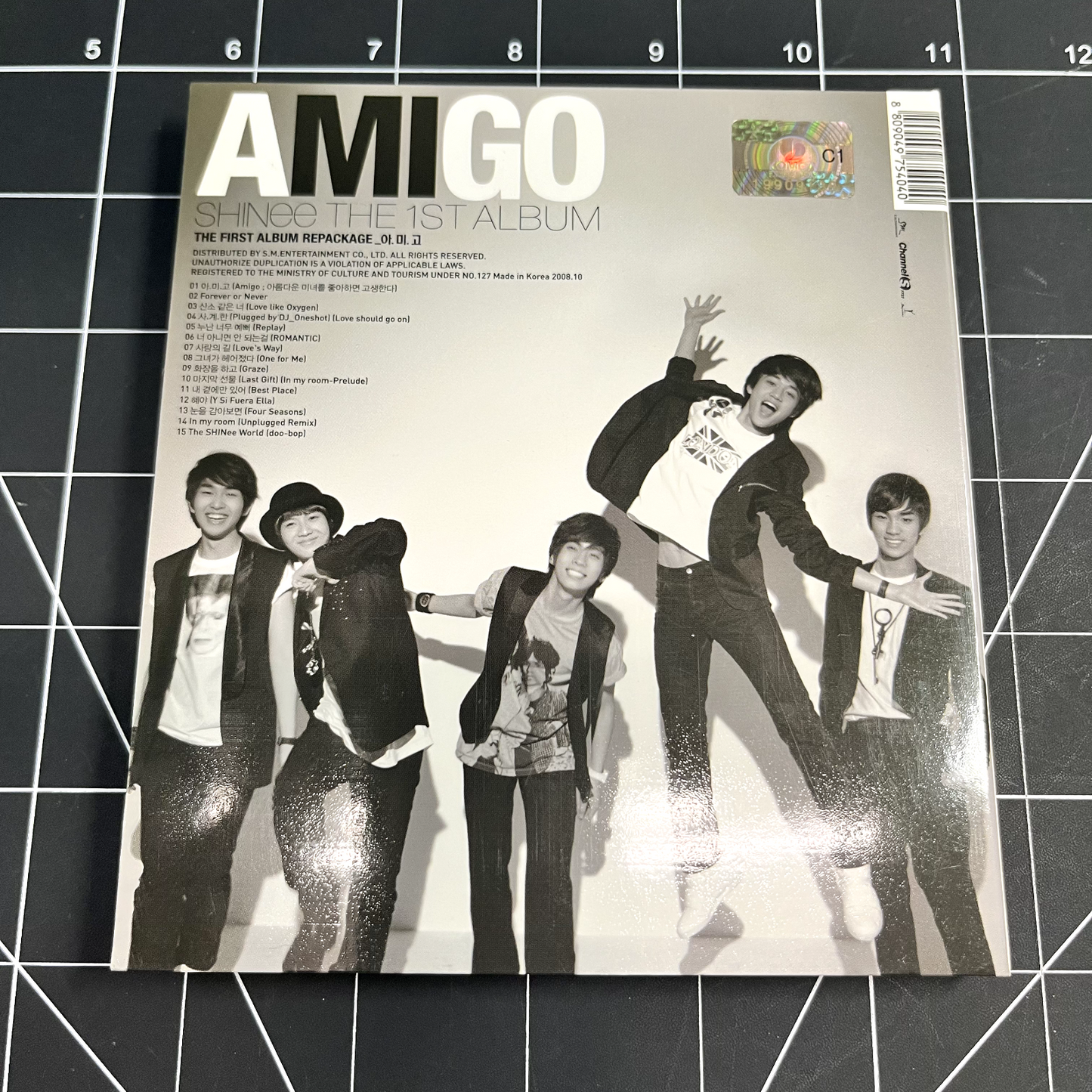 SHINee The 1st Album Repackage AMIGO