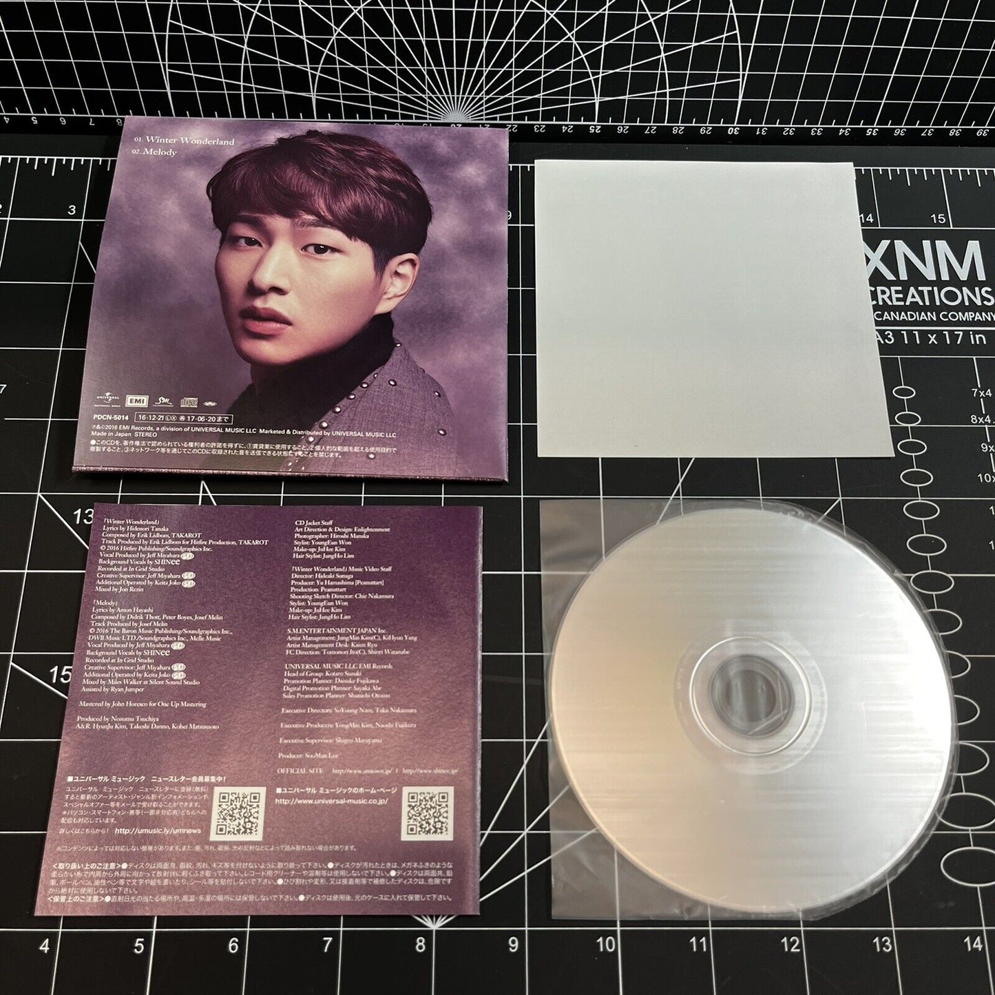 SHINee Winter Wonderland Japan CD (FC Limited Edition) - Onew Version