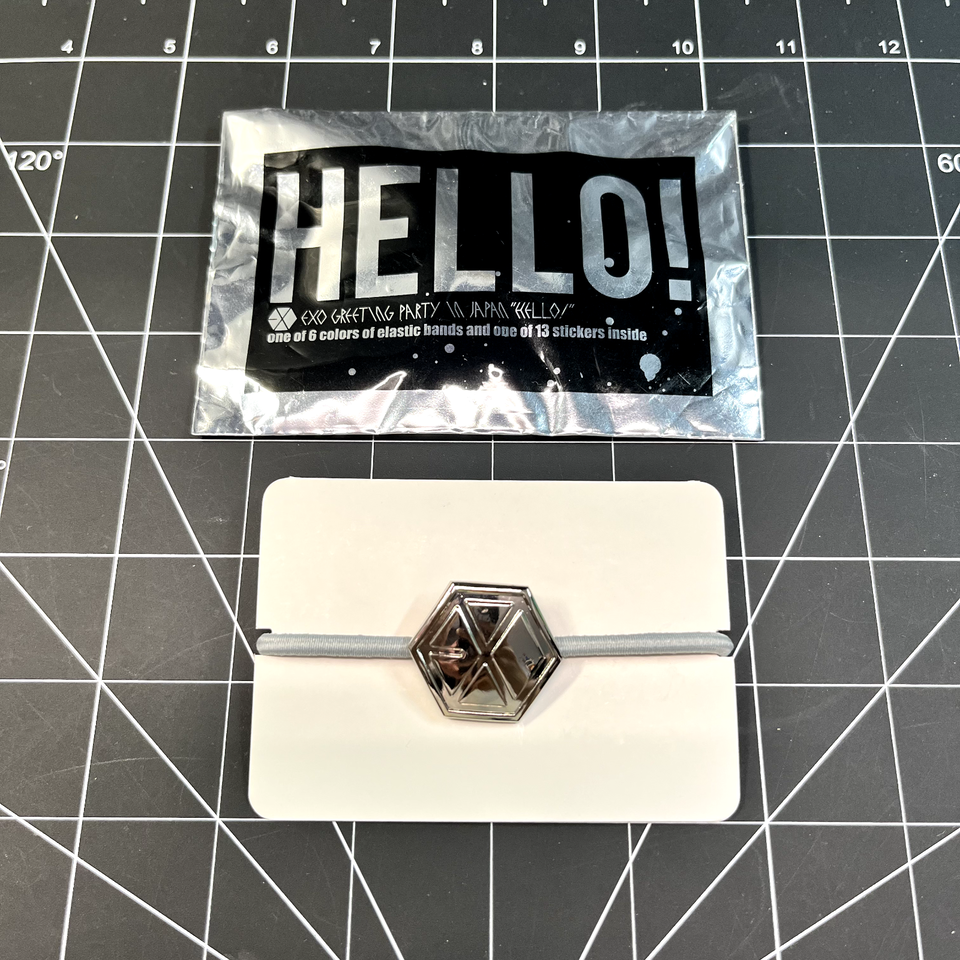 EXO Greeting Party in Japan "Hello!" Official Merchandise - Grey Hairband