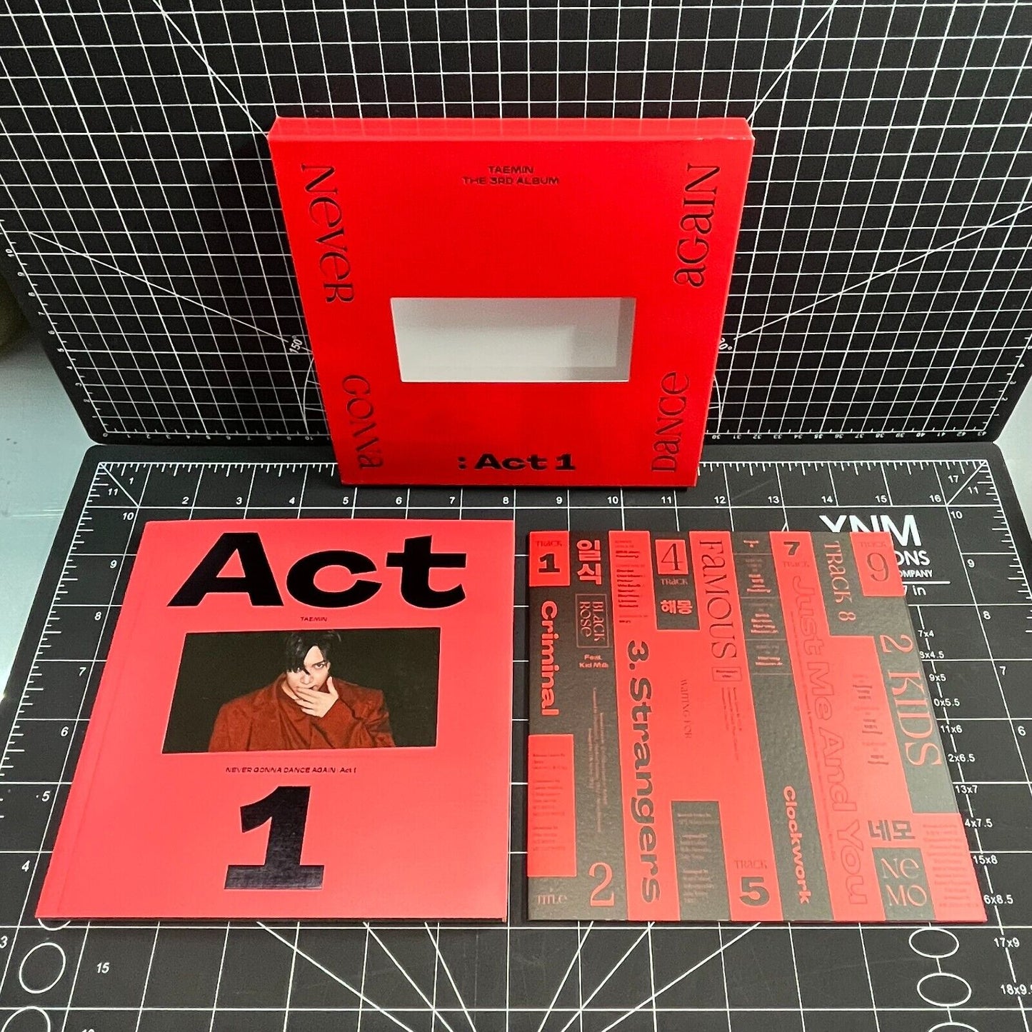 Taemin The 3rd Album Never Gonna Dance Again: Act 1 (Suspect Ver) - No Photocard