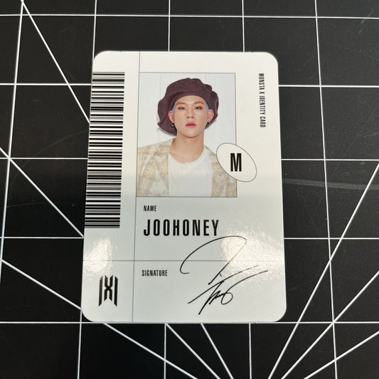 MONSTA X The 7th Mini Album FOLLOW - FIND YOU - Joohoney ID Photocard