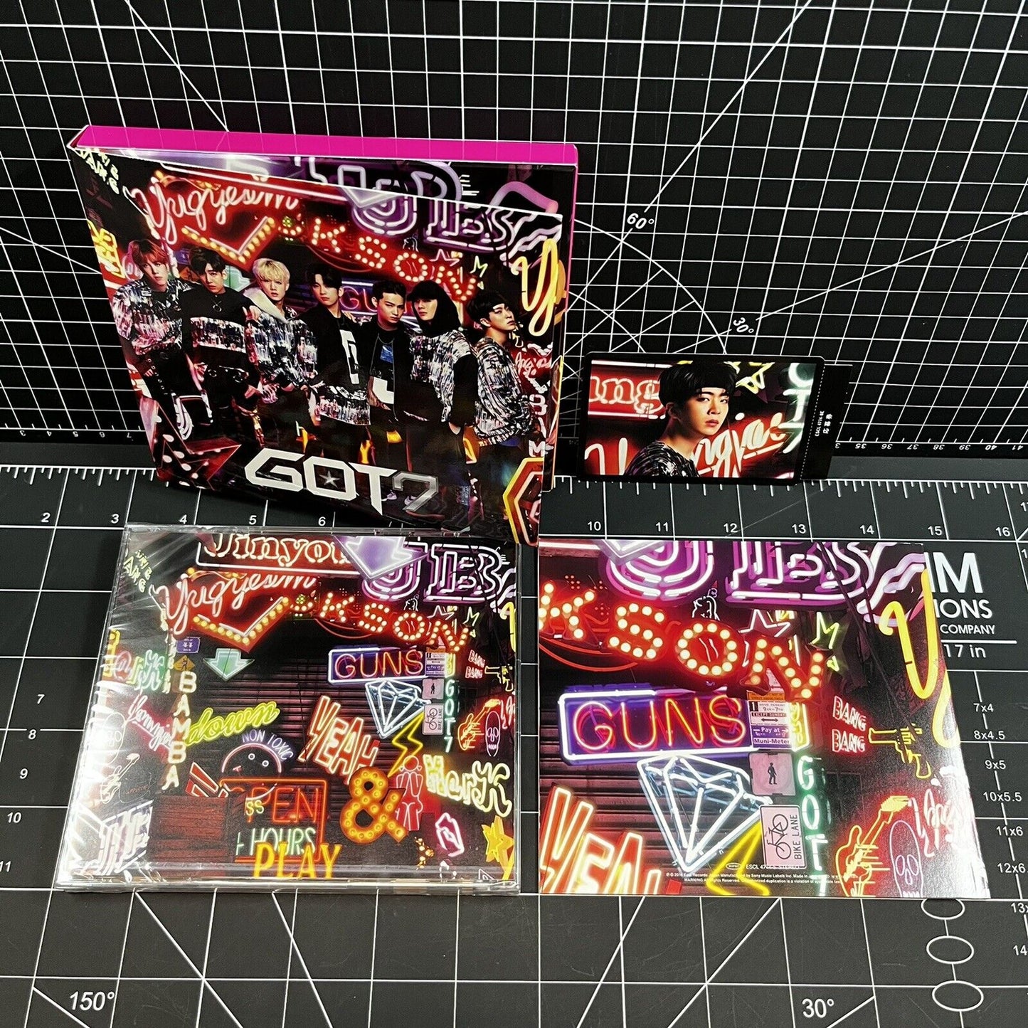 GOT7 The 1st Mini Japan Album Hey Yah (Type A) - Youngjae Photocard