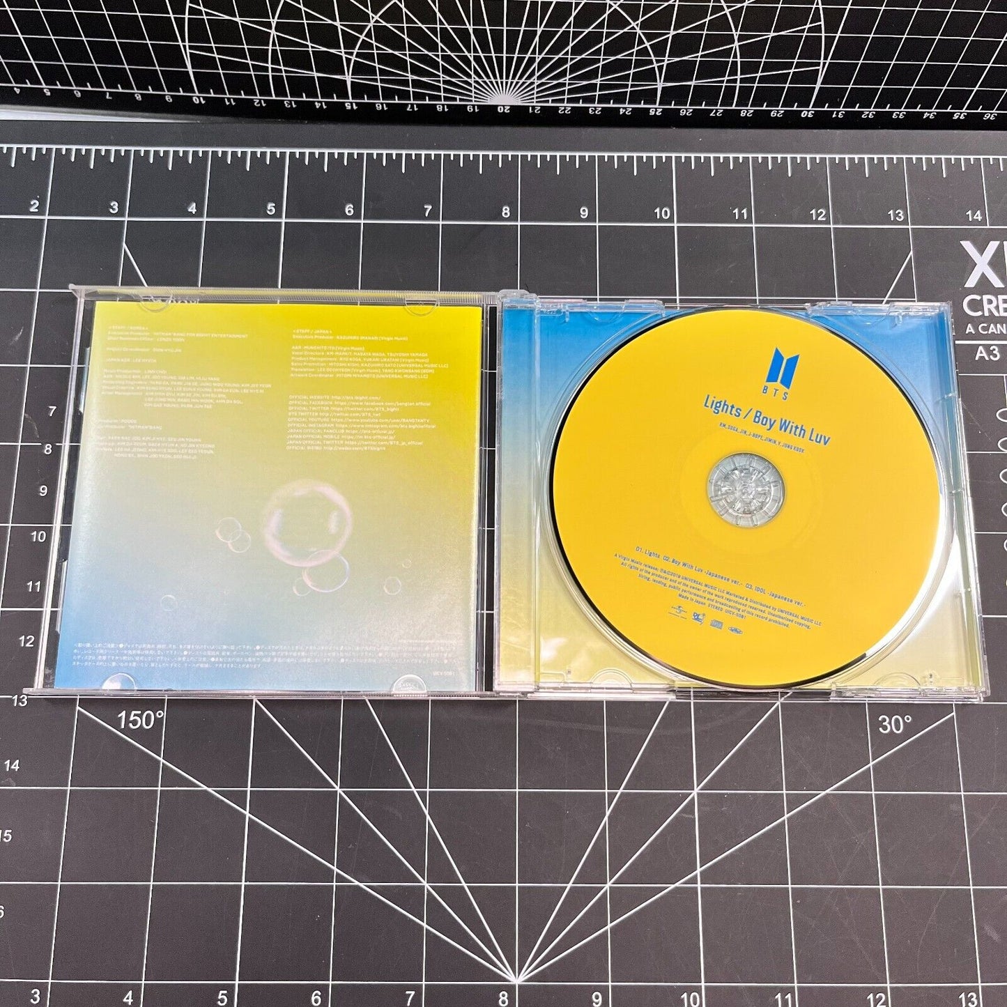 BTS Lights/Boy With Luv Japan CD