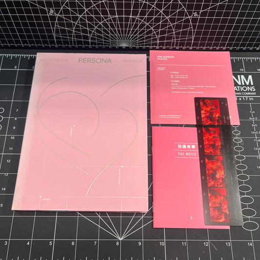 BTS Map Of The Soul Persona Album (Version 01) - No Photocard