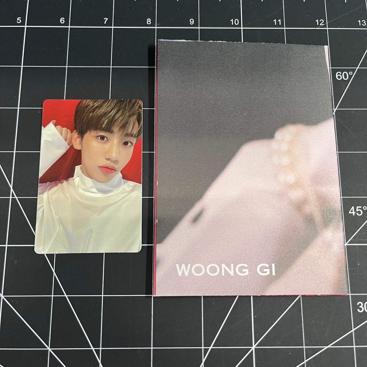 TO1 The 2nd Mini Album RE:ALIZE (Lie Ver.) - Woong Gi Photocard & Tracklist