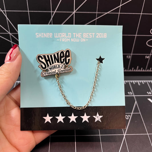 SHINee WORLD THE BEST 2018 ~FROM NOW ON~ Pin Badge