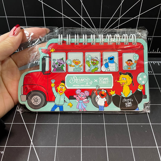 SHINee World J Special Fan Event X Sesame Street Notebook