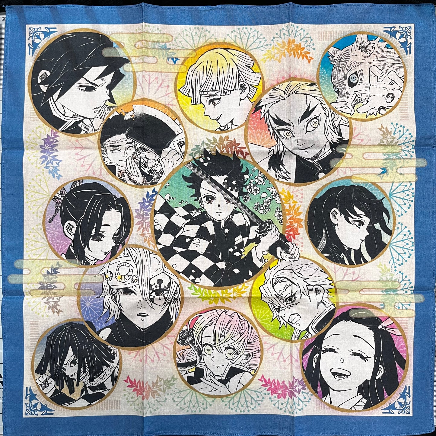 Demon Slayer: Kimetsu no Yaiba Handkerchief Original Art Exhibition Osaka