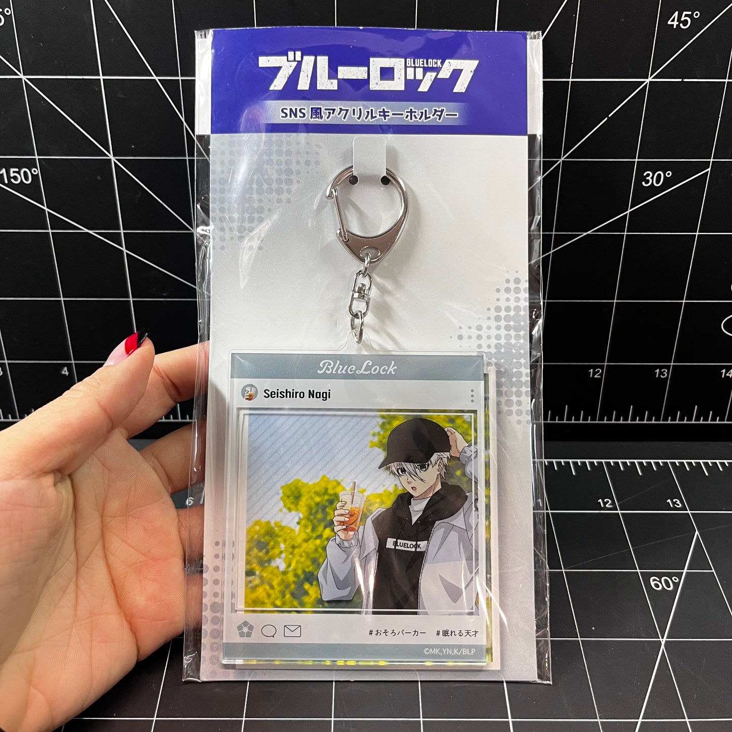 Blue Lock Nagi Seishiro SNS Style Acrylic Keychain