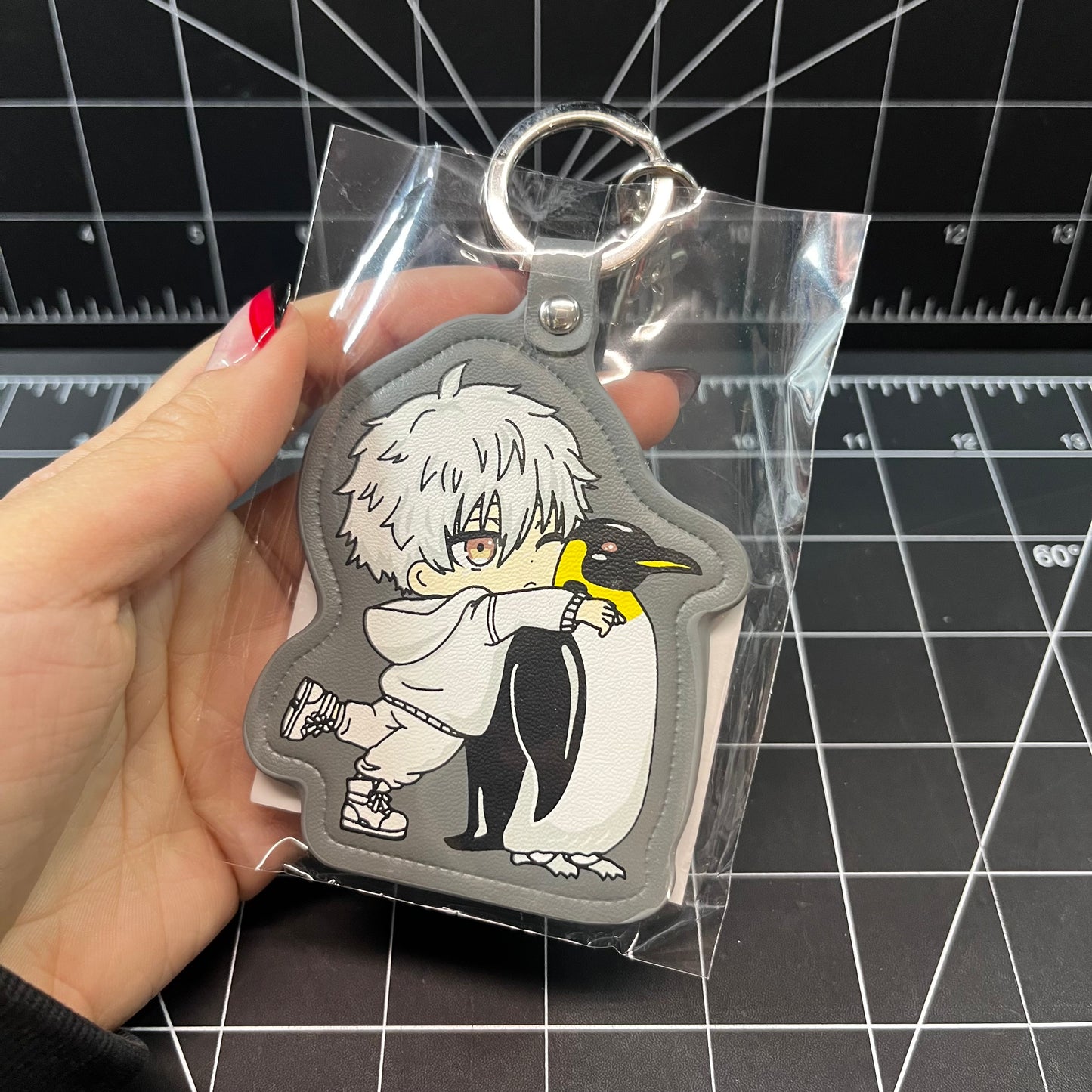 Blue Lock Nagi Seishiro Penguin Keychain