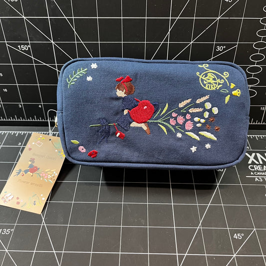 Kiki's Delivery Service Flower Wreath Embroidery Series Pouch