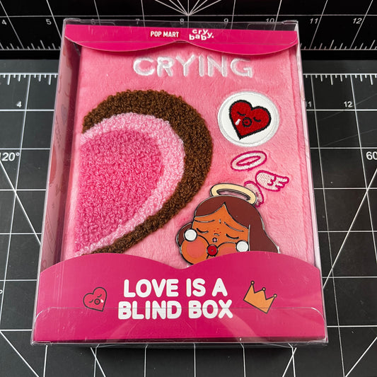 POPMART Crybaby Crying For Love Cupid's Tears Series Angel Plush Notebook