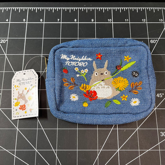 My Neighbor Totoro Denim Series Mini Pouch