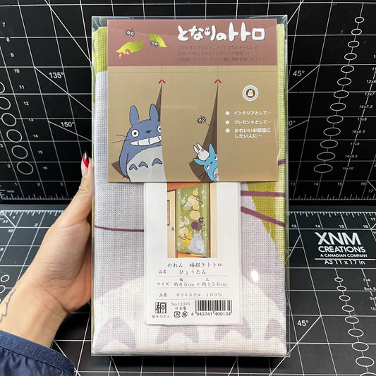 My Neighbor Totoro Curtain/Tapestry Fukumaneki Gourd