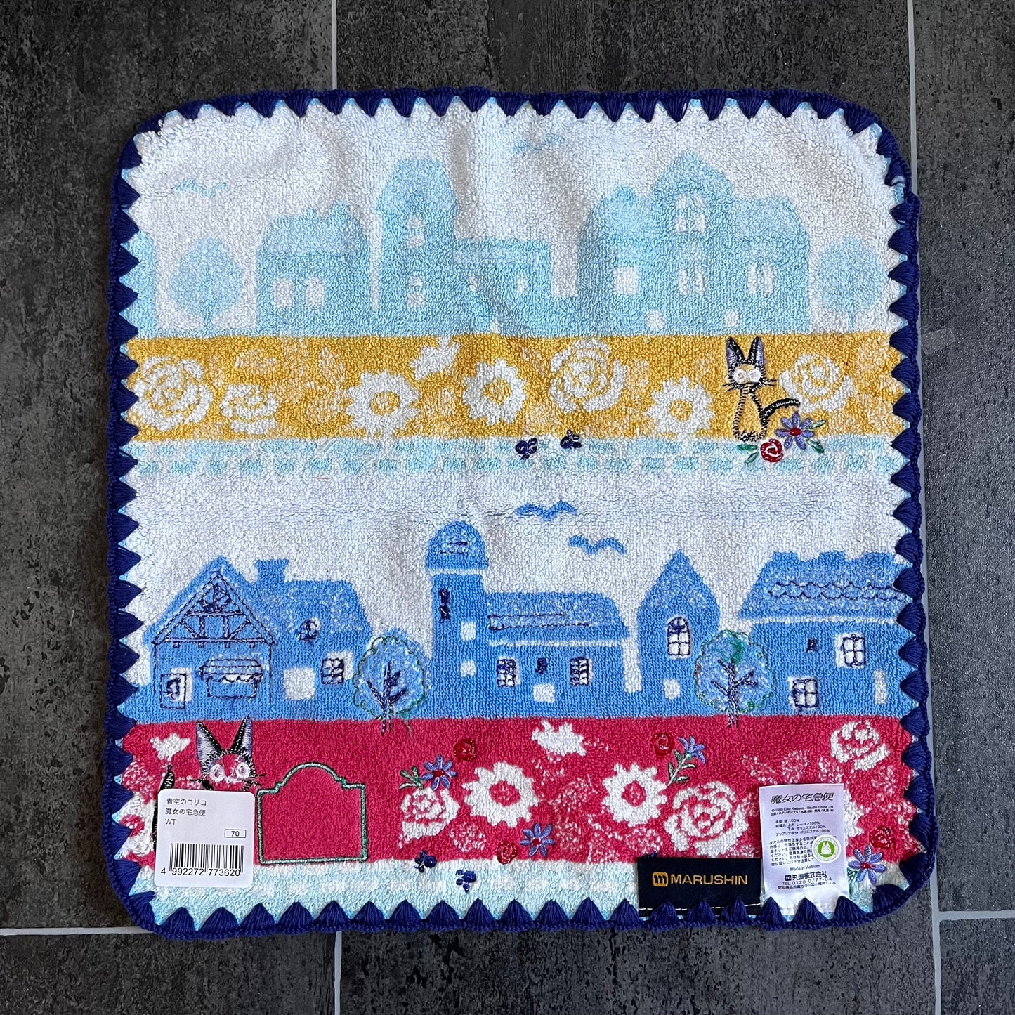 Kiki's Delivery Service "Aozora no Koriko" Wash Towel