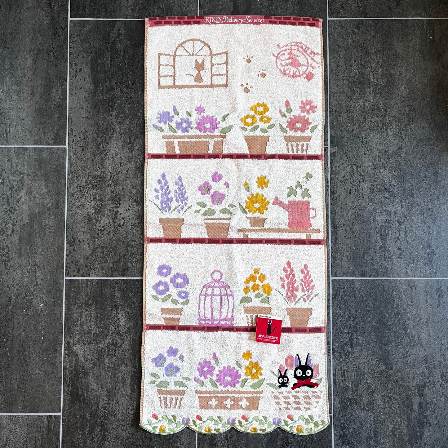 Kiki's Delivery Service Flower Face Towel