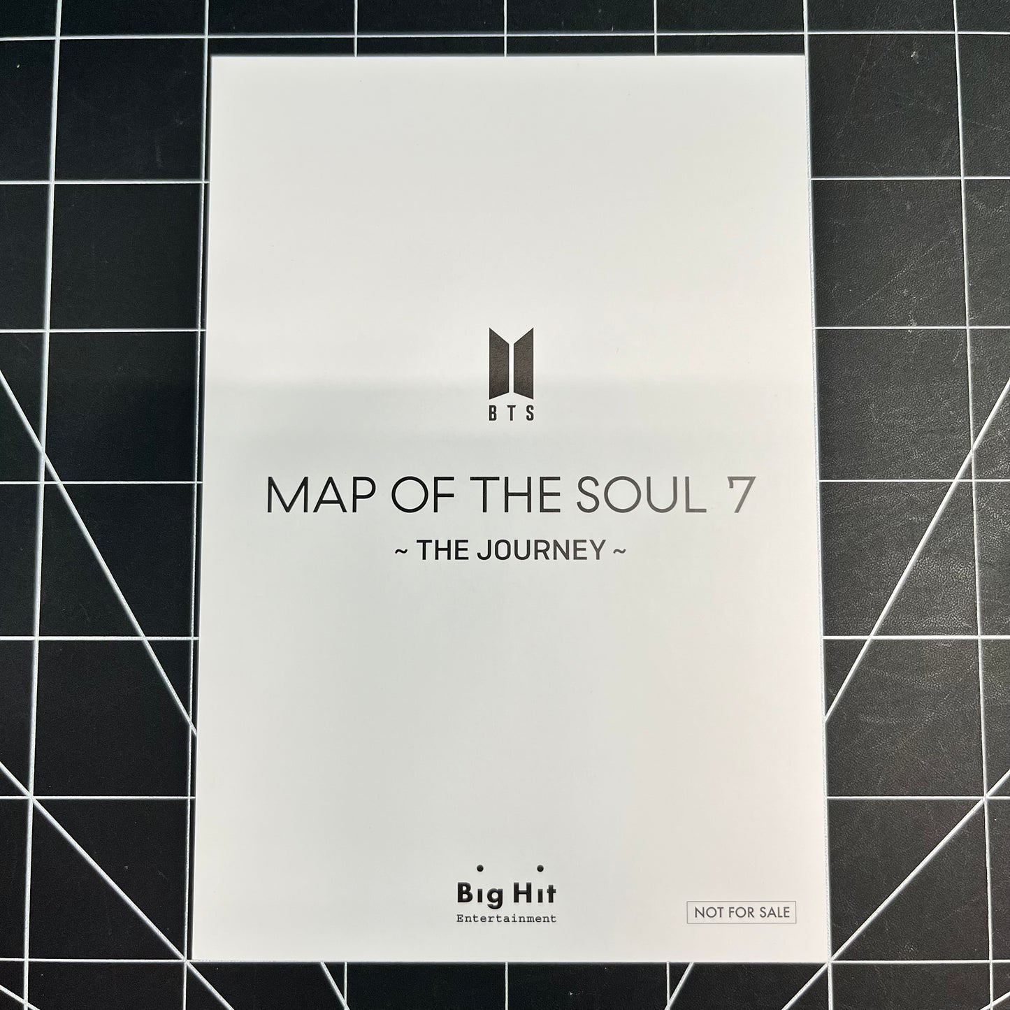 BTS Official Map Of The Soul 7 The Journey Japan Fanclub Postcard - Jimin