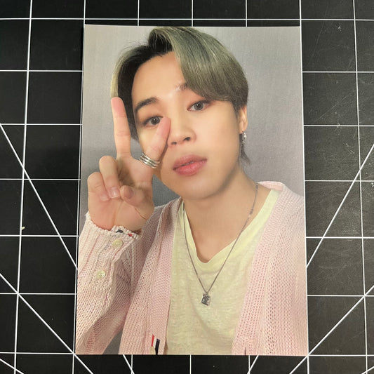 BTS Official Map Of The Soul 7 The Journey Japan Fanclub Postcard - Jimin