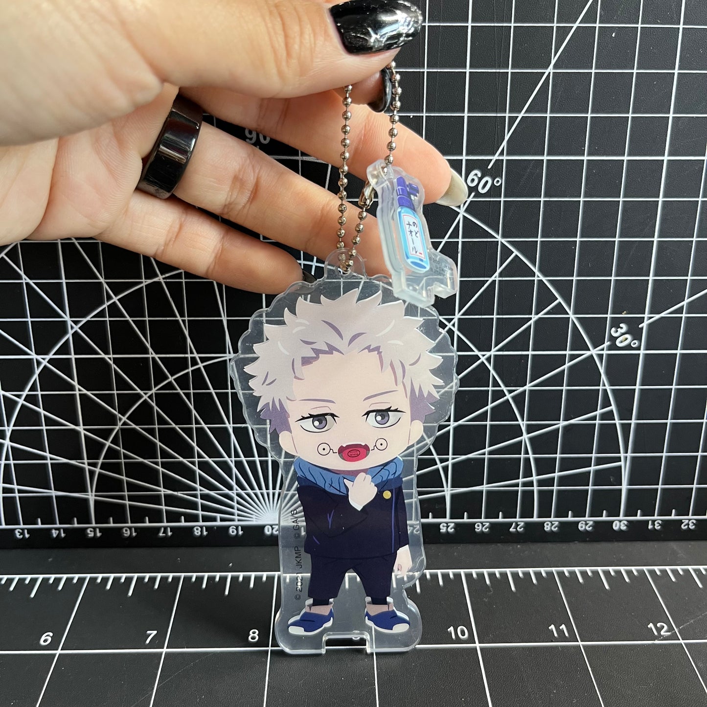 Jujutsu Kaisen 0 Movie Inumaki Toge Acrylic Keychain Merchandise from Japan