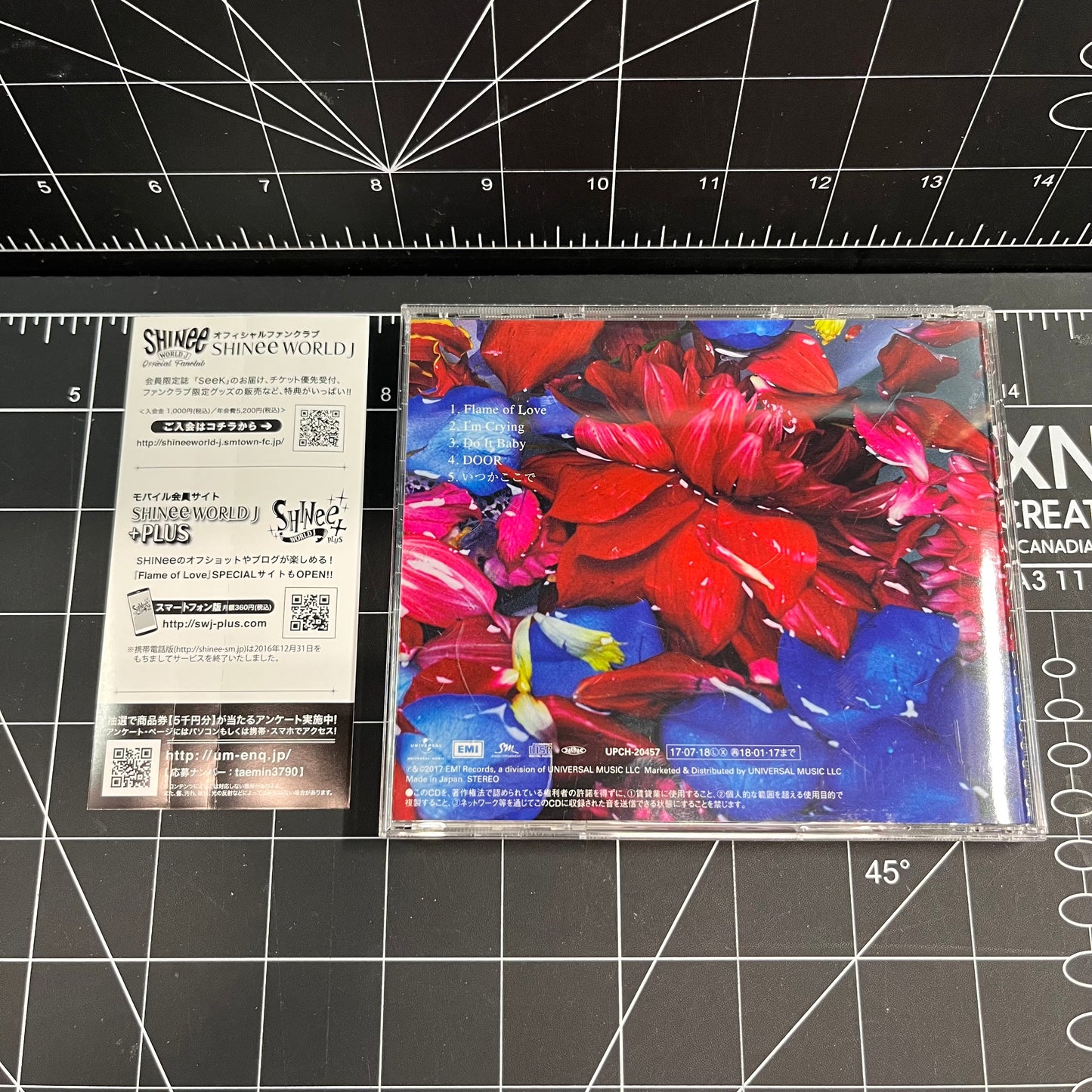 Taemin The 2nd Mini Japanese Album Flame Of Love (Normal CD Edition)