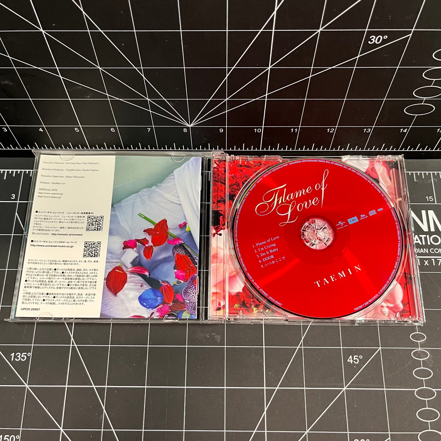 Taemin The 2nd Mini Japanese Album Flame Of Love (Normal CD Edition)