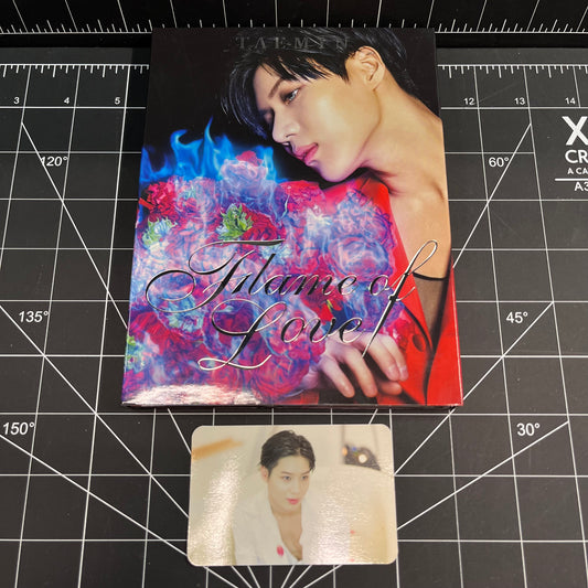 Taemin The 2nd Mini Japanese Album Flame Of Love (Limited Edition) - With Photocard