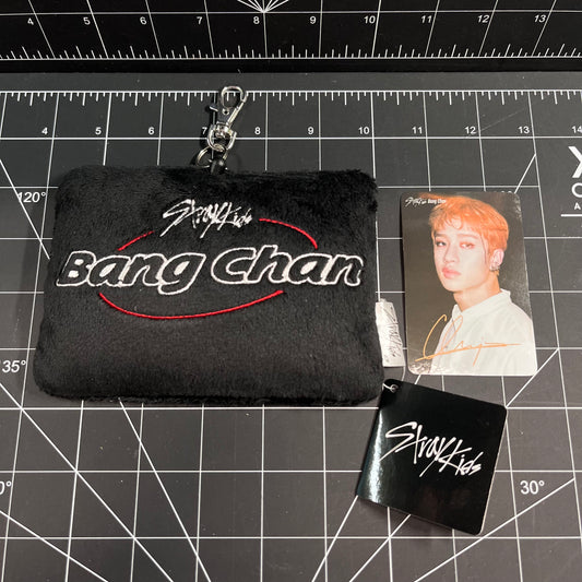 Stray Kids Japan FURYU Merchandise Bang Chan Photocard Plush Holder