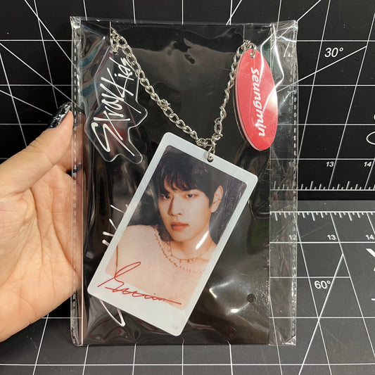 Stray Kids Japan FURYU Merchandise Seungmin Acrylic Bag Charm