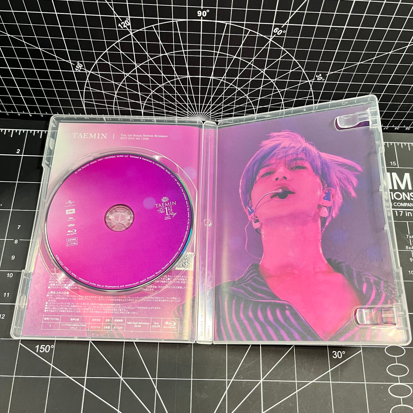 Taemin The 1st Stage Nippon Budokan Fanclub FC Limited Edition DVD Box Set