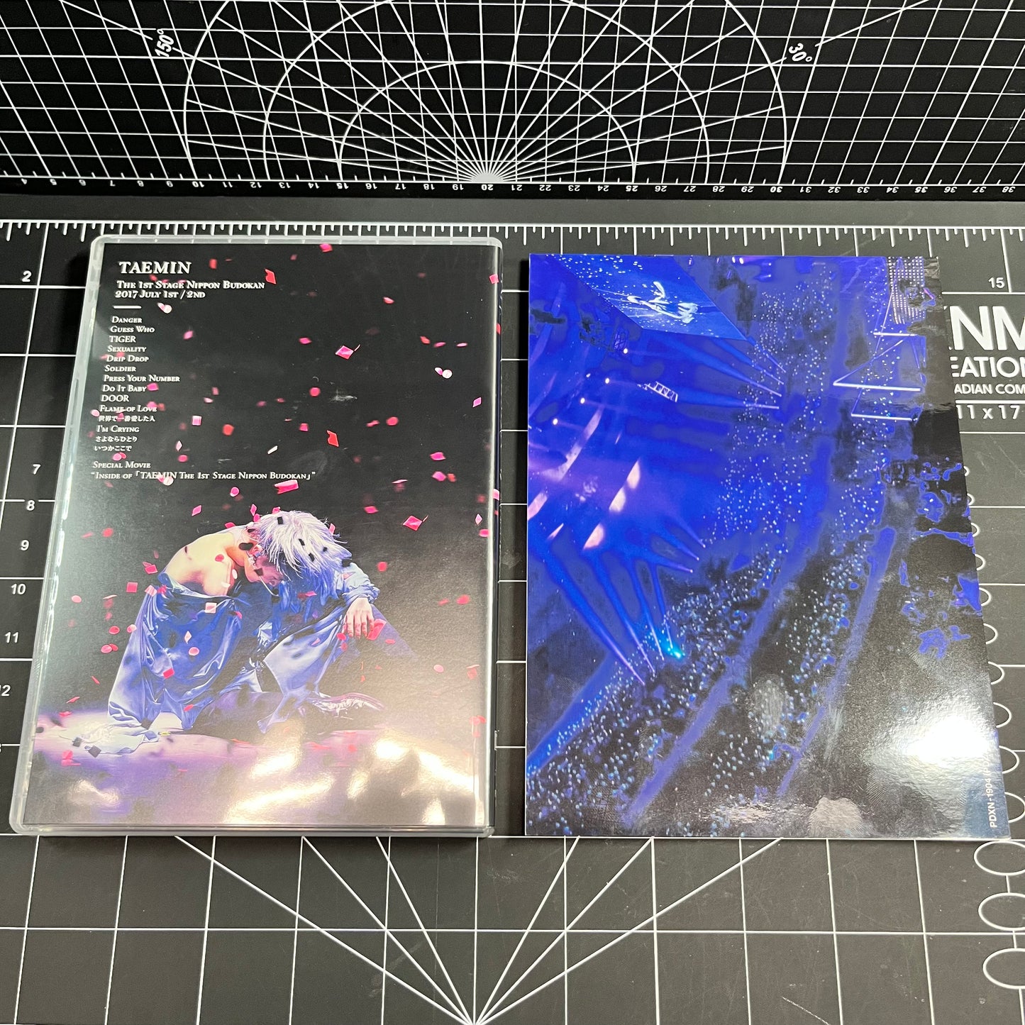 Taemin The 1st Stage Nippon Budokan Fanclub FC Limited Edition DVD Box Set