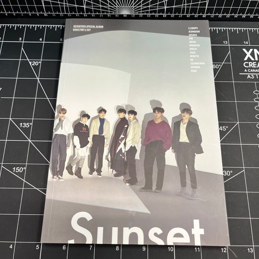 SEVENTEEN Special Album Director's Cut (Sunset Ver.) - No CD