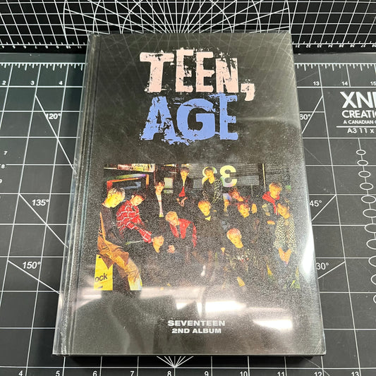 SEVENTEEN The 2nd Album Teen, Age (Black Ver.) - No Photocard