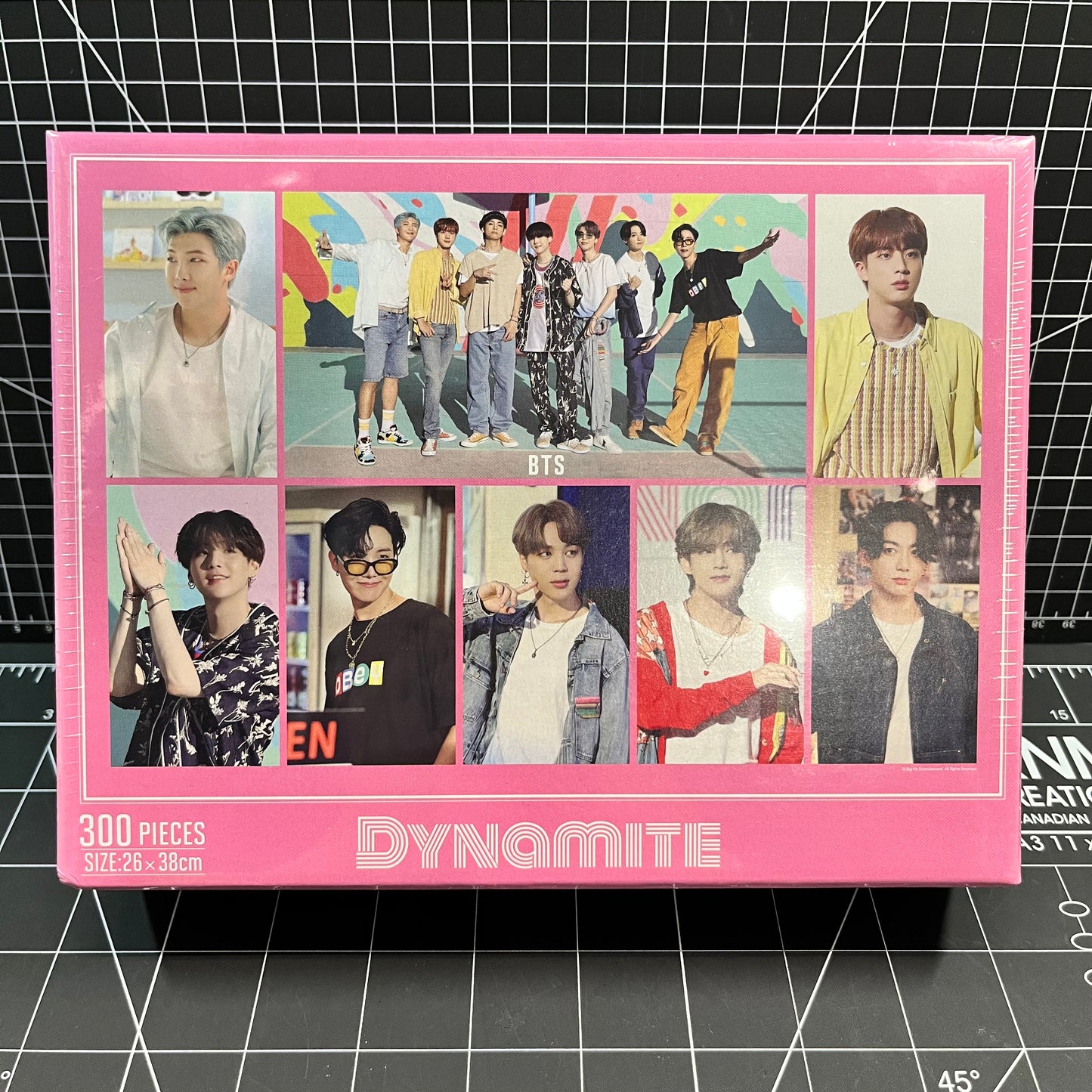 BTS Dynamite Official 300 Piece Jigsaw Puzzle Merchandise