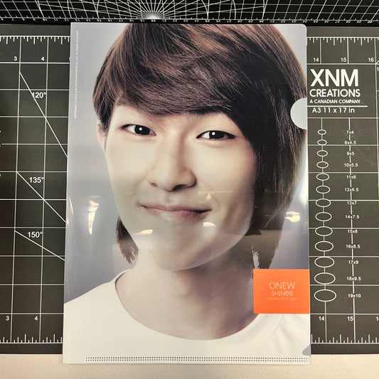 SHINee SMTOWN World Tour Live in Tokyo Official A4 File Merchandise - Onew