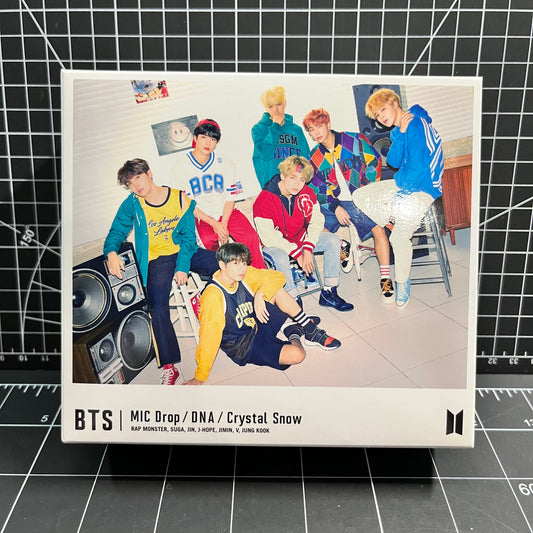 BTS MIC Drop/DNA/Crystal Snow Japan CD Limited Edition Set of 4