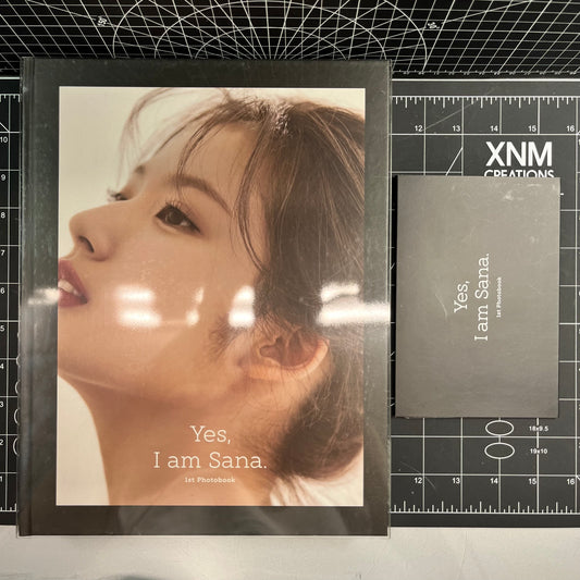 TWICE The 1st Photobook Yes, I am Sana. (Black Version)